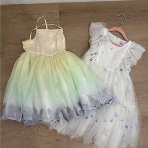 Lola + The Boy White Formal Dress and Zunie Easter Dress Size 6